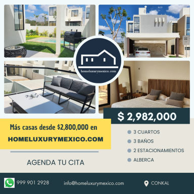 Home Luxury Venta Casas Mérida